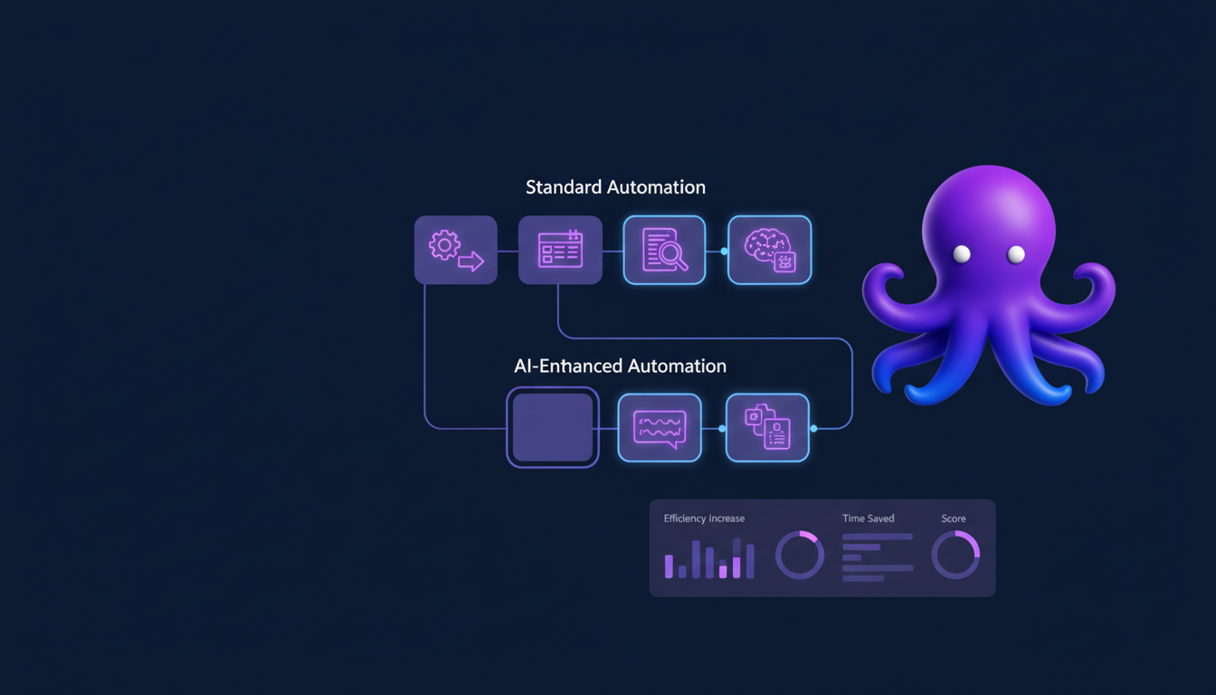 AI автоматизации срещу стандартни автоматизации: кога AI има смисъл (и кога не)