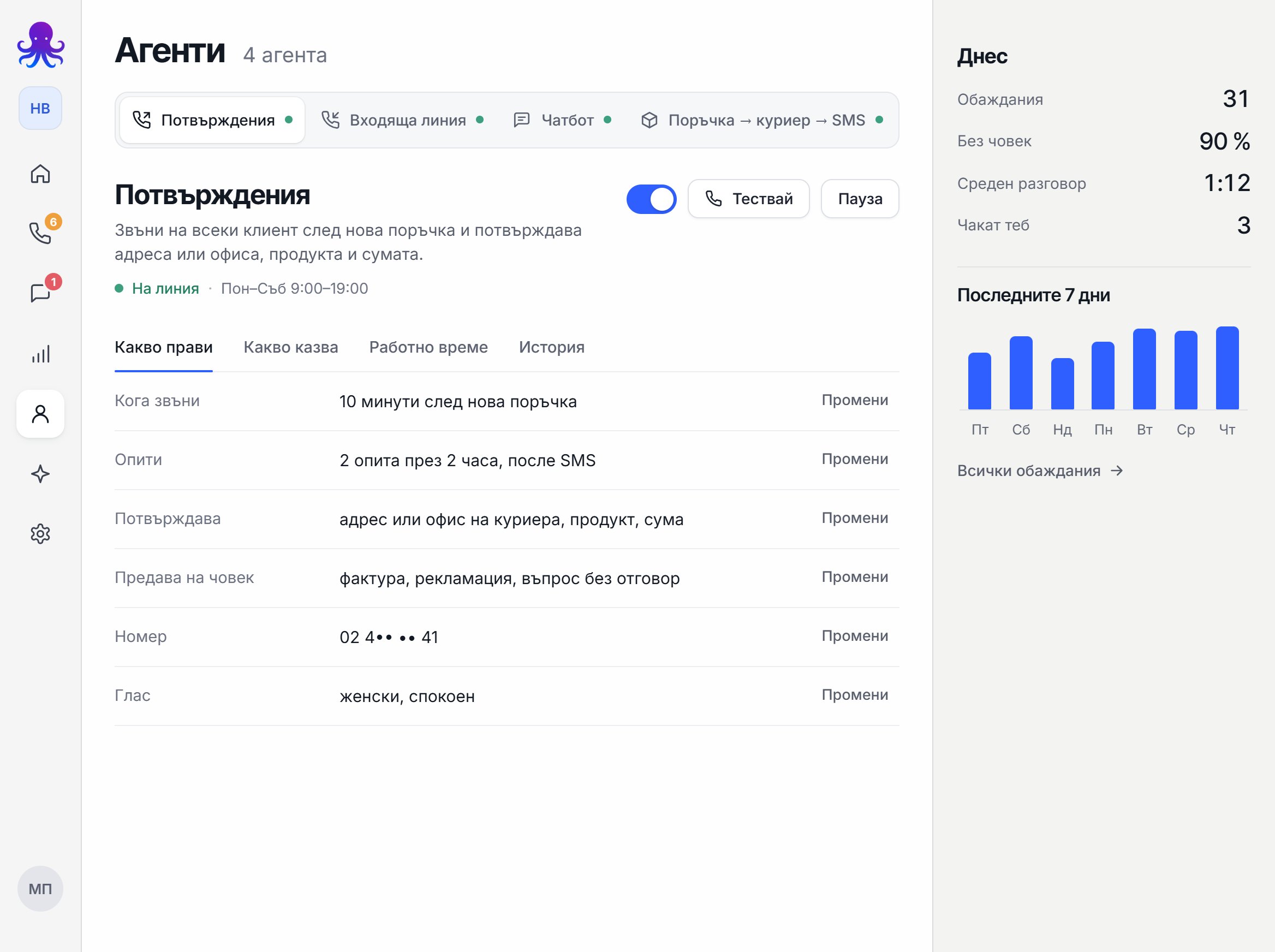 Агентите: работно време, какво казват, история